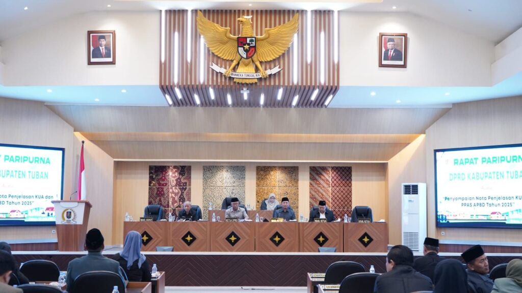 Pemkab Tuban Sampaikan KUA-PPAS 2025, Ada Enam&nbsp;Kebijakan