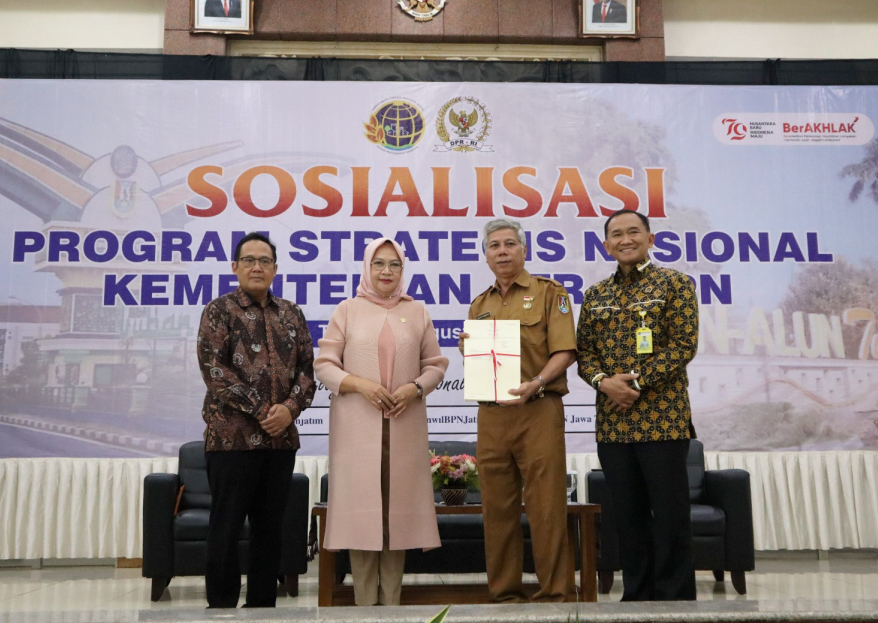 Kementerian ATR/BPN dan Komisi II DPR RI Intensifkan Sosialisasi Program PTSL di Tuban