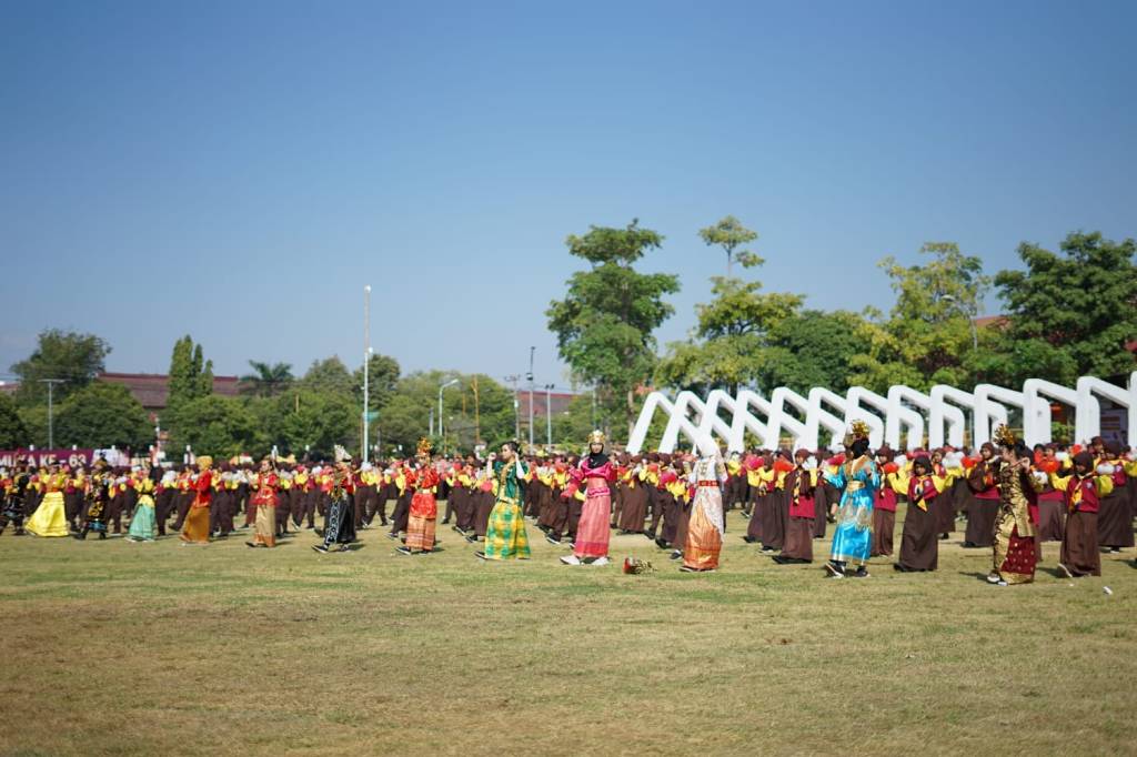 Peringatan Hari Pramuka, 302 Siswa Senam Pelajar Pancasila